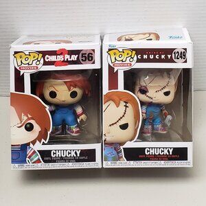 Chucky Funkos (Child's Play 2 & Bride of Chucky)